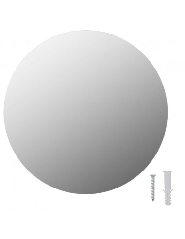 Specchio Senza Cornice Rotondo 30 cm in Vetro