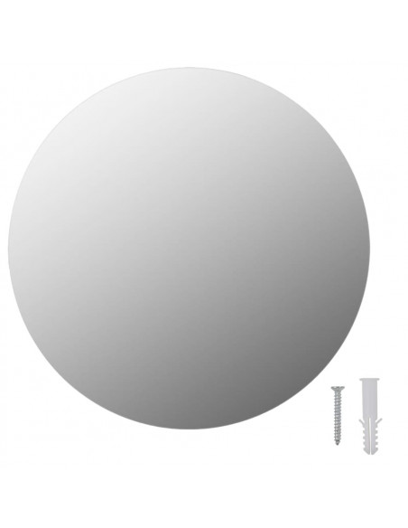 Specchio Senza Cornice Rotondo 30 cm in Vetro