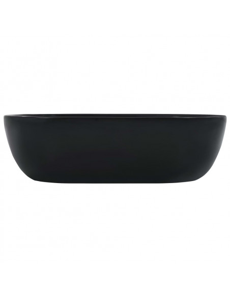 Lavandino 45,5x32x13 cm in Ceramica Nero