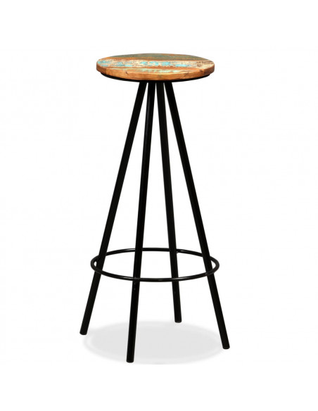 Set da Bar 3 pz in Legno Massello di Recupero