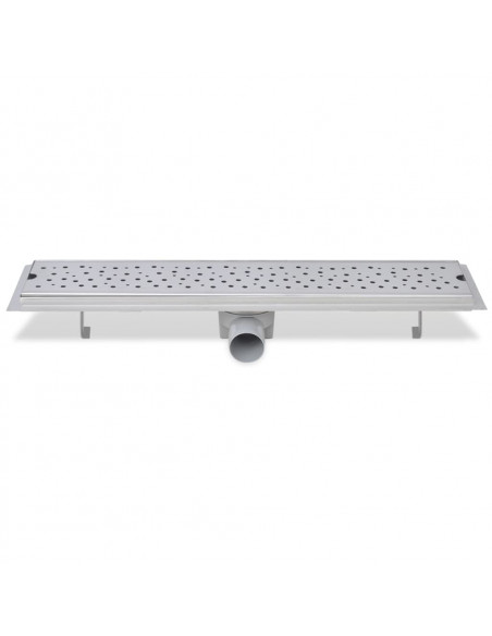 Scarichi Doccia Lineari 2pz Design Bolle 530x140mm Acciaio Inox