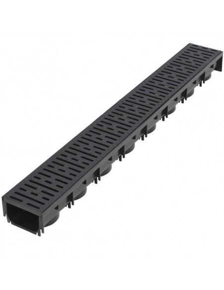 Canalette di Drenaggio in Plastica 3 m