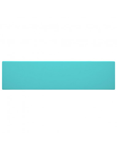 Lavandino con Troppopieno in Ceramica Verde Chiaro