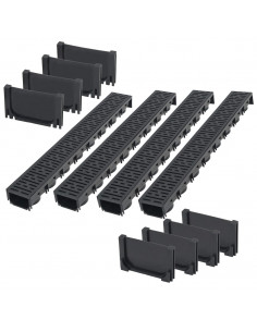 Canalette di Drenaggio in Plastica 4 m 2