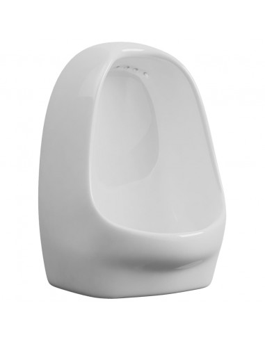 Orinatoio Sospeso con Sciacquone in Ceramica Bianco