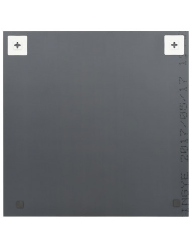 Specchi da Parete 2 pz 40x40 cm Quadrati in Vetro