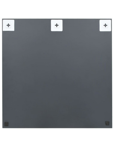 Specchi da Parete 2 pz 60x60 cm Quadrati in Vetro