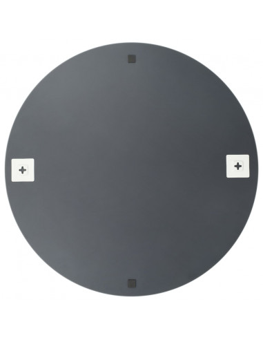 Specchi da Parete 2 pz 50 cm in Vetro Circolari