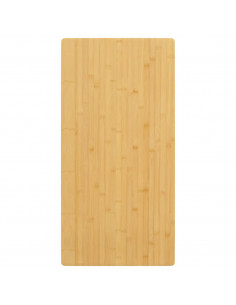 Piano del Tavolo 50x100x2,5 cm in Bambù 2