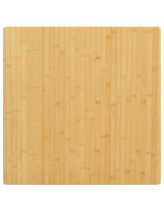 Piano del Tavolo 80x80x2,5 cm in Bambù 2