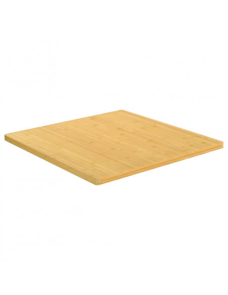 Piano del Tavolo 80x80x2,5 cm in Bambù