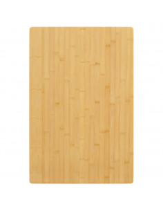Piano del Tavolo 60x100x1,5 cm in Bambù 2