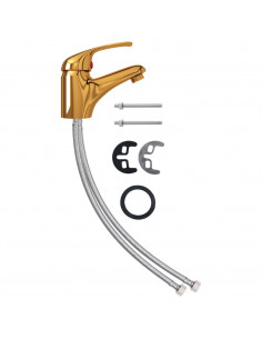 Rubinetto Miscelatore Oro 13x10 cm 2