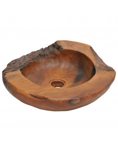 Lavabo in Legno di Teak 45 cm 2
