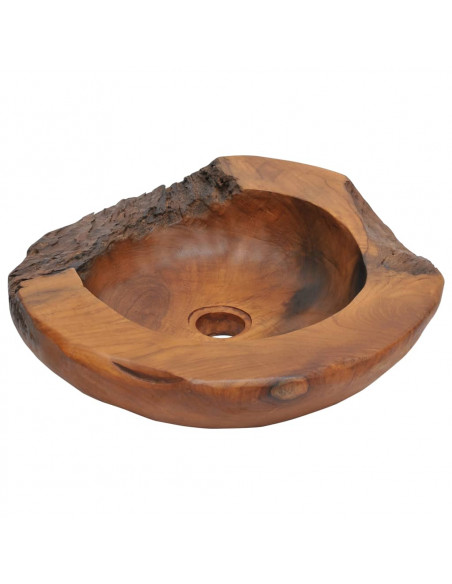 Lavabo in Legno di Teak 45 cm