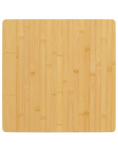 Piano del Tavolo 40x40x2,5 cm in Bambù 2