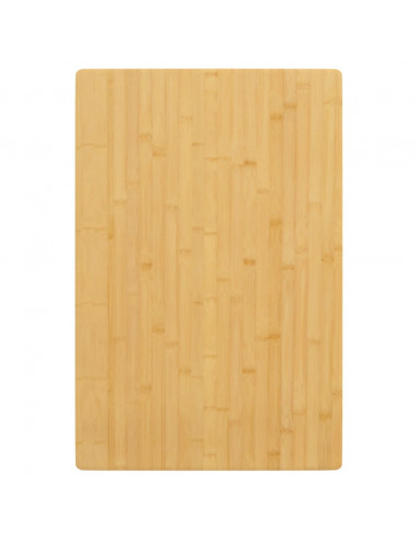 Piano del Tavolo 60x100x2,5 cm in Bambù