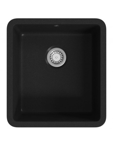 Lavello da Cucina in Granito Vasca Singola Nero