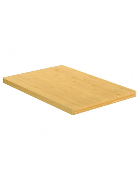 Piano del Tavolo 60x100x2,5 cm in Bambù
