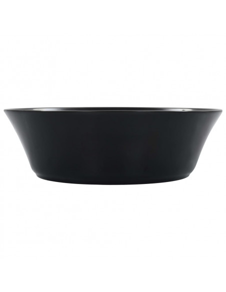 Lavandino 41x12,5 cm in Ceramica Nero