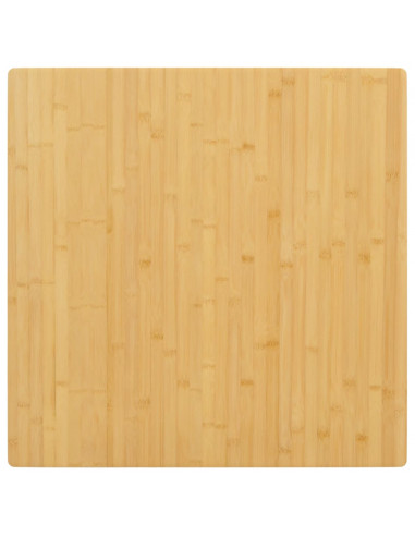 Piano del Tavolo 70x70x2,5 cm in Bambù