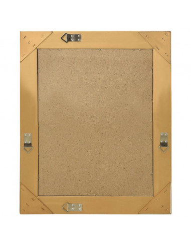 Specchio da Parete Stile Barocco 50x60 cm Oro