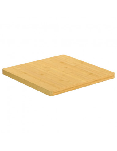 Piano del Tavolo 50x50x2,5 cm in Bambù