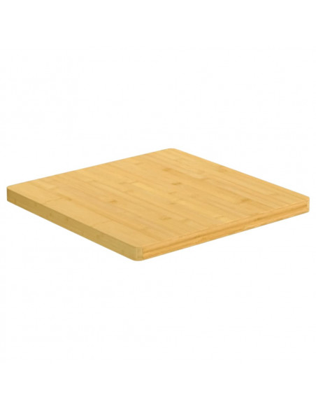 Piano del Tavolo 50x50x2,5 cm in Bambù