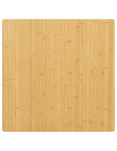 Piano del Tavolo 90x90x2,5 cm in Bambù