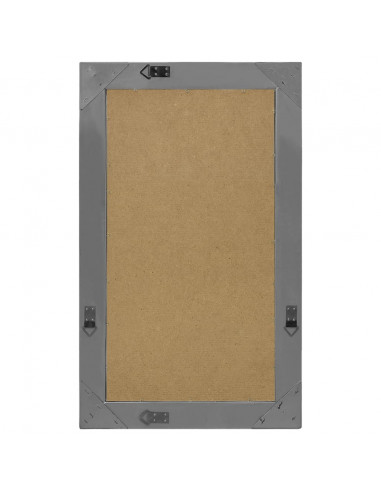 Specchio da Parete Stile Barocco 50x80 cm Nero