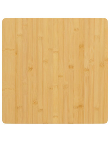 Piano del Tavolo 50x50x1,5 cm in Bambù