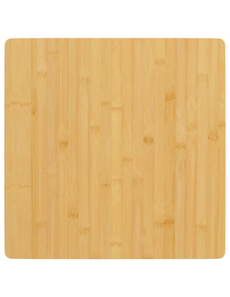 Piano del Tavolo 50x50x4 cm in Bambù