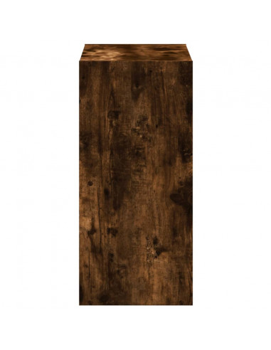 Libreria Rovere Fumo 68,5x32x68,5 cm in Legno Multistrato