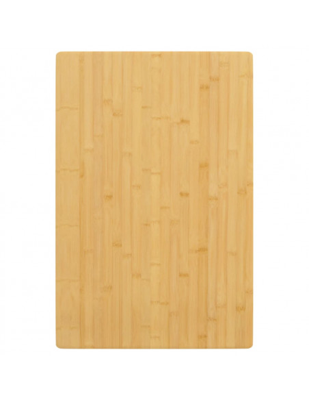 Piano del Tavolo 60x100x1,5 cm in Bambù