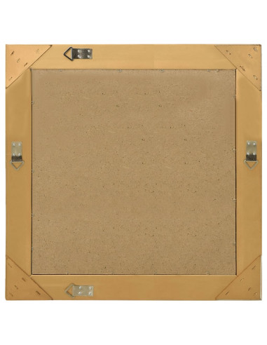 Specchio da Parete Stile Barocco 60x60 cm Oro