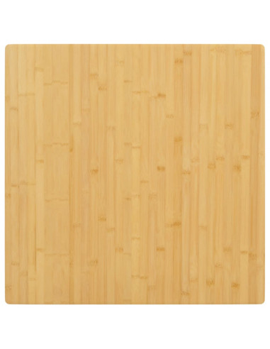 Piano del Tavolo 70x70x1,5 cm in Bambù