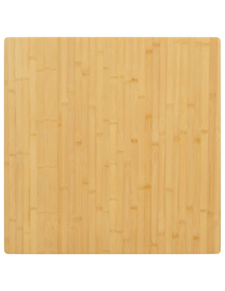 Piano del Tavolo 70x70x1,5 cm in Bambù