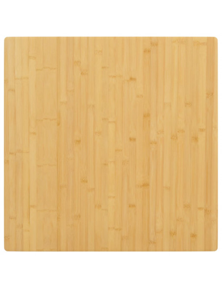 Piano del Tavolo 80x80x4 cm in Bambù