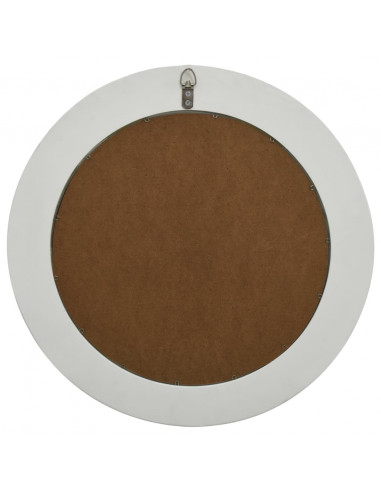 Specchio da Parete Stile Barocco 50 cm Bianco