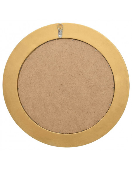 Specchio da Parete Stile Barocco 50 cm Oro