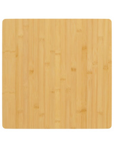 Piano del Tavolo Ø40x40x1,5 cm in Bambù 2