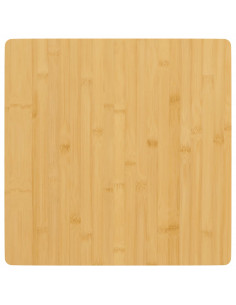 Piano del Tavolo 60x60x1,5 cm in Bambù 2
