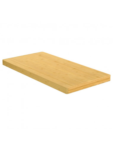 Piano del Tavolo 40x80x4 cm in Bambù