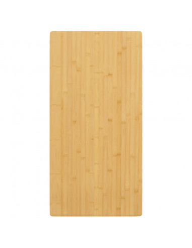 Piano del Tavolo 40x80x4 cm in Bambù