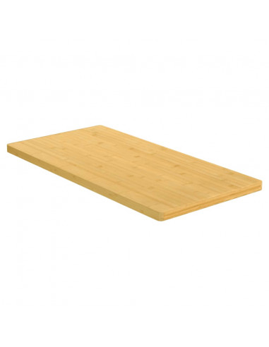 Piano del Tavolo 40x80x2,5 cm in Bambù