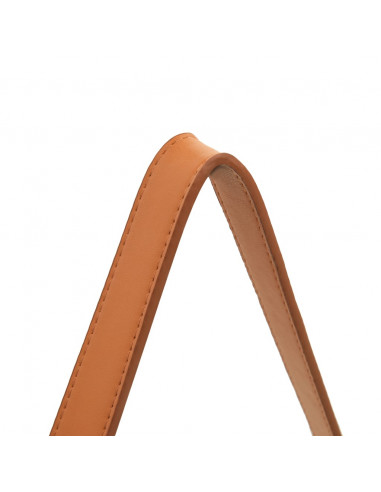 Specchio da Parete con Cinghia 40 cm Nero