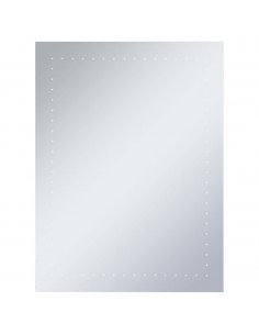 Specchio da Parete a LED per Bagno 60x80 cm 2