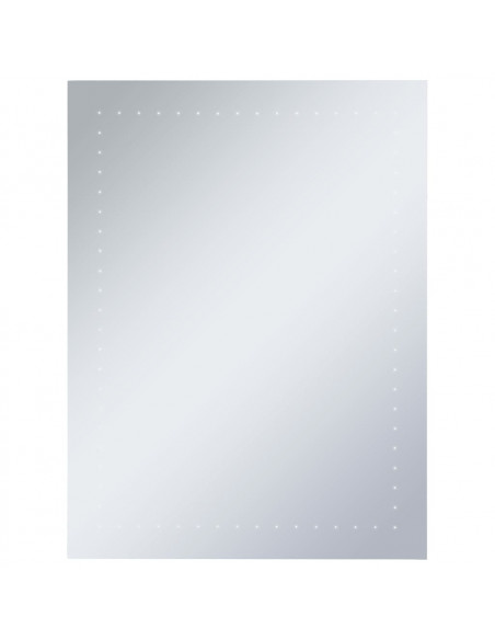 Specchio da Parete a LED per Bagno 60x80 cm