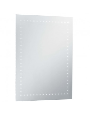 Specchio da Parete a LED per Bagno 60x80 cm