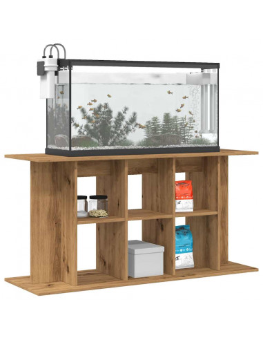 Supporto Acquario 120x40x60 cm Multistrato Rovere Artigianale